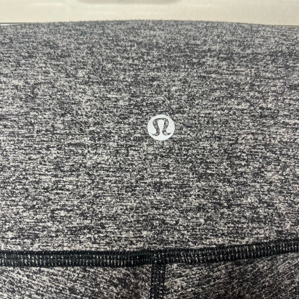 Lululemon Gray Align High Rise Leggings Size 4 Full Length Yoga Activewear - Picture 9 of 9